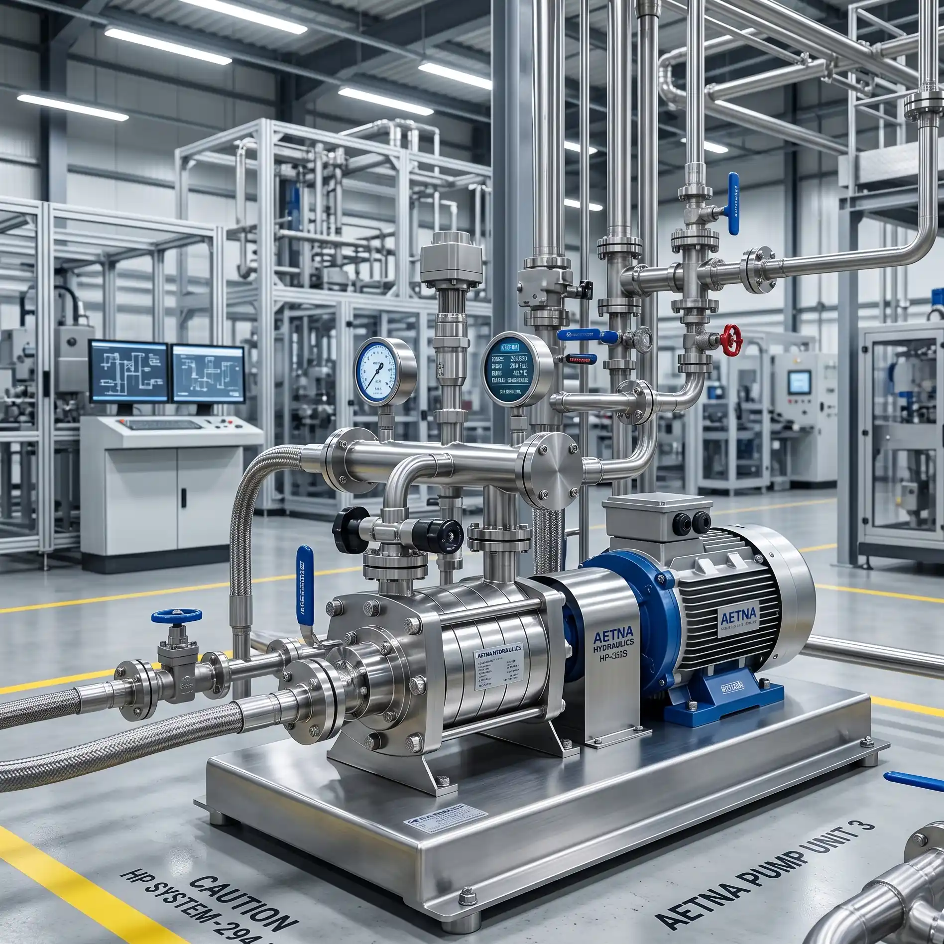 High Pressure Industrial Pumps